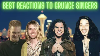 Best of People Reacting to Grunge Singers