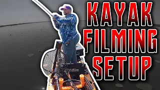 Kayak Filming Setup Including DIY SUPER STABLE Rear Camera Mount