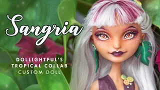 Sangria the Beach Bar Bartender • Dollightful's Tropical Collaboration • Custom Doll Tutorial