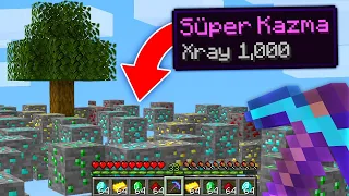 Minecraft ama X-RAY ÜRETEBİLİYORUM!