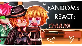 ★ ꔛ  ꒰ FANDOMS REACT [SEASON 2] ⋮ CHUUYA ╰╮[3/6] ♡ ੭