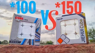 Unboxing a new 3*3 Rubik's cube *150 || Comparing *100 vs *150 rupees cube