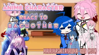 Anime Character react to eachother||mairimashita!iruma-kun||⚠️MANGA SPOILER⚠️||part《3/5》||Baka-san11