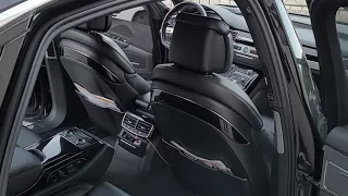 AUDI A8 S8 4H EXCLUSIVE BLACK INTERIOR DESIGN