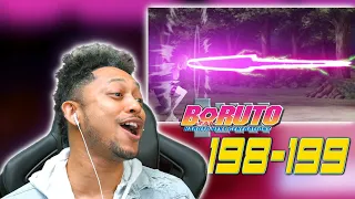 Naruto vs Delta Full Reaction! Boruto Episode 198 - 199