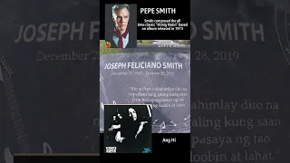 Gravetour -Pepe Smith (1947-2019)