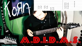 Korn - A.D.I.D.A.S. |Guitar Cover| |Tab|