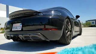 2018 Porsche Cayman GTS - pse exhaust