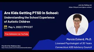 Are Kids Getting PTSD in School: Understanding the School Experience of Autistic Children