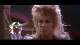 Labyrinth but its just the scene with the worm in it and every time David Bowie does something sexy