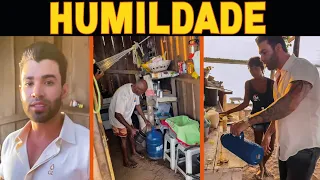 Gusttavo Lima Visita Família HUMILDE e se Emociona