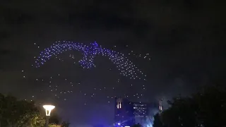 FUTURE DRONE ENTERTAINMENT Intel Drone Light Show, “CONTACT“