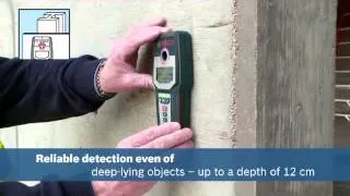 Bosch Blue Professional Measuring Tools - GMS 120 Detector (Metal, wood, live cable )