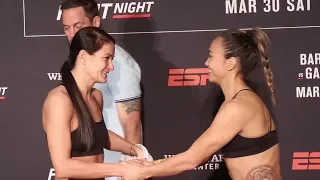 Karolina Kowalkiewicz vs. Michelle Waterson | Official Weigh-In Staredown