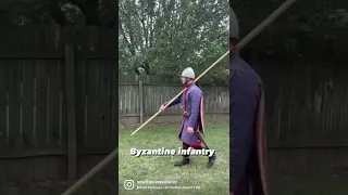 Byzantine Infantry from around 1000ad