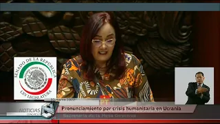 Pronunciamiento por crisis humanitaria en Ucrania