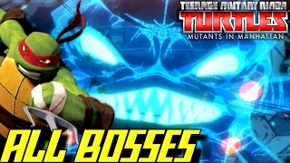 Teenage Mutants Ninja Turtles: Mutants in Manhattan - ALL BOSSES