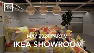 [4K Walk] 🇨🇦 Relaxing IKEA Tour Showroom May 2024 Part V 🍀 Best in Springtime | カナダ・イケア