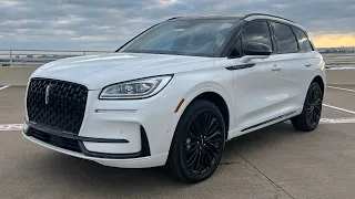 @AudreyLincolnLady with a new 2023 Lincoln Corsair Reserve in Pristine White/Eternal Red Interior