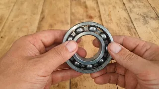 Few people know the secret of the old bearing! A brilliant idea in a few minutes!