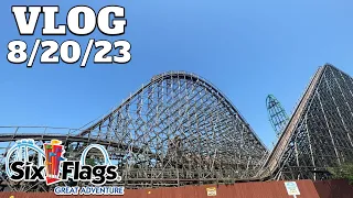 Twister & El Toro Are Back Open at Six Flags Great Adventure! | Vlog 8/20/23