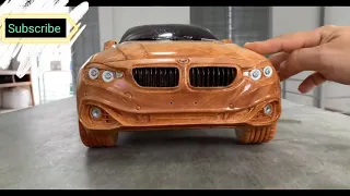 How to make a wooden BMW 420i convertible