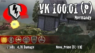 WoT Blitz VK 100.01 (P) - 7 Kills 4,7k Damage Replay