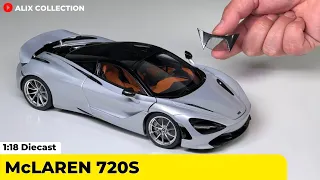 Unboxing of McLaren 720S 1:18 Composite Diecast by AUTOart Models (4K)