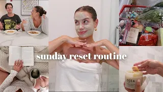 SUNDAY RESET ROUTINE | self care, deep clean & prep for the week!
