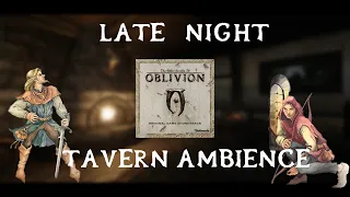 Late Night Tavern Ambience - Oblivion OST 4k Relaxation