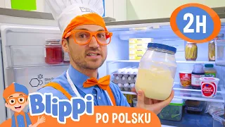 Blippi gotuje część 2!📙Blippi po polsku📙Nauka i zabawa dla Dzieci