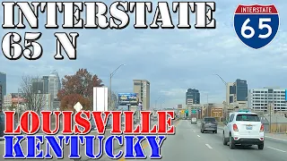 I-65 North - Louisville - Kentucky - 4K Highway Drive