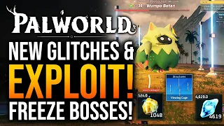 Palworld - 5 GLITCHES! Freeze Boss & Loot Glitch! PATCH 0.1.4.1!