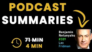 Benjamin Netanyahu: Israel, Palestine, Power, Corruption, Hate, and Peace | Lex Fridman Podcast