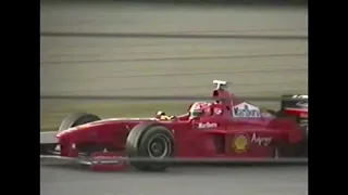 Ferrari F300 V10 F1 sound pre-season testing 1998 | Michael Schumacher, Eddie Irvine