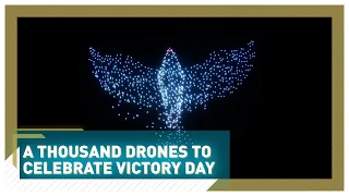 A thousand drones to celebrate Victory Day