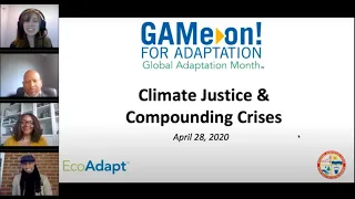 Climate Justice and Compounding Crises: Global Adaptation Month 2020 Webinar