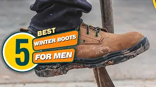 Top 5 Best Winter Boots for Men Review in 2023 | Waterproof Leather & Upland Winter Boots