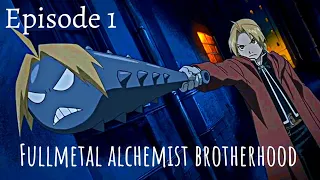 Fullmetal Alchemist Brotherhood | Season 1 Episode 1 | First Fight Scene 1080p HD