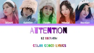 [Line Distribution] How would LE SSERAFIM sing - Attention by NewJeans