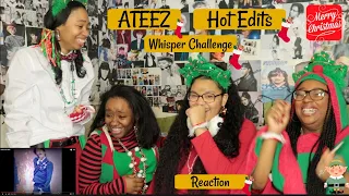 ATEEZ HOT EDITS REACTION [WHISPER CHALLENGE!]