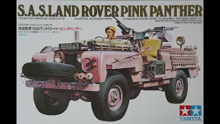 S.A.S. Land Rover - Pink Panther Tamiya 1/35 - Scale Model [TAMIYA]