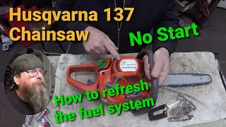 Husqvarna 137 Chainsaw No Start