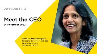 Shemara Wikramanayake, Managing Director and CEO, Macquarie Group | Meet The CEO