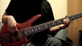 bass cover- "She came in through the bathroom window" by The Beatles