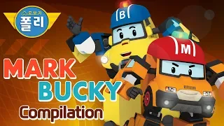 Mark & Bucky Compilation | Robocar POLI Special
