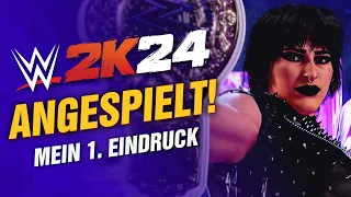 WWE 2K24 angespielt! Mein 1. Eindruck zum Spiel! 👀