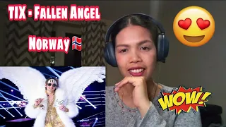 Its MyrnaG FIRST TIME REACTION TO TIX - Fallen Angel - Norway 🇳🇴 - Eurovision 2021