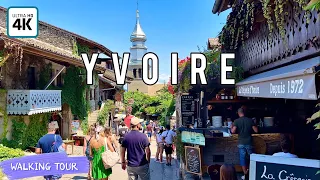 YVOIRE, FRANCE 🇫🇷, The Most beautiful Village Of France 4K,  #walkingtour #yvoire #france