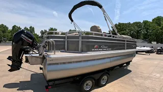 2024 Sun Tracker pontoon boat Fishin’ Barge 20 DLX!!  Stock# ST 1000